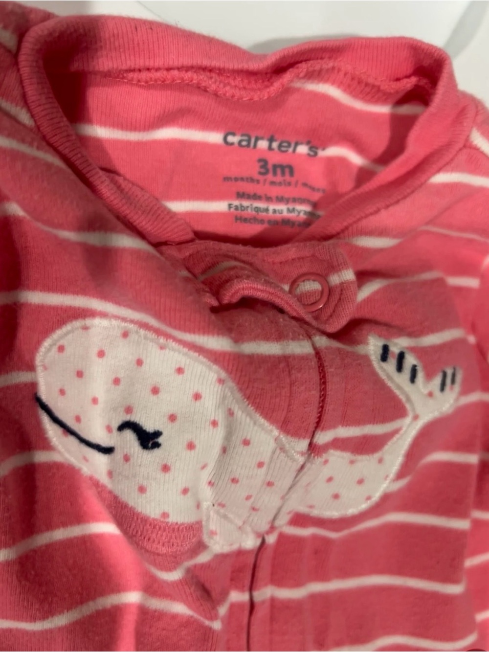 Whale pjs - Picture 2 of 3